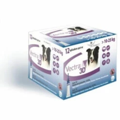 CEVA Antipara Pipettes Vectra 3D Medium Chiens 10-25 Kg, 12 Pipetas