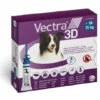 Ceva Antipara Pipettes Vectra 3D Medium Chiens 10-25 Kg, 3 Pipettes