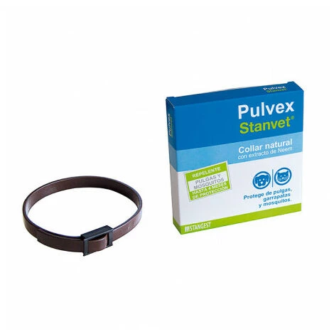STANVET Collier Antisarasitique Pulvex Le Plus Stress_ Pour Chiens Et Chats 1 STANVET Collier Antisarasitique Pulvex Le Plus Stress_ Pour Chiens Et Chats