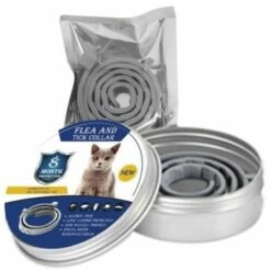 Accessoires Anti-puces Et Poux Pour Animaux De Compagnie De 8 Mois Sac De Boîte Rouge Réglable Pour Chats Et Chiens FUIENKO -Anti-puces, anti-parasitaires et soins pour chien Soldes 56062063 4