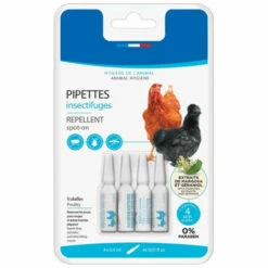 Pipettes Insectifuges Pour Poules, Oies Et Canards 4 Pipettes - Animallparadise - Transparent