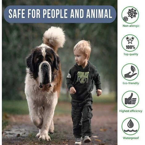 LONGZIMING Collier Anti Puces Et Anti-tiques,Collier Antiparasitaire Pour Chiens,Collier Anti-Puces Et Anti-Tiques Pour Chiens,Collier Anti-puces Tique Convient Aux Chiots - Durée 8 Mois - 63 (Boîte En Fer) 4 LONGZIMING Collier Anti Puces Et Anti-tiques,Collier Antiparasitaire Pour Chiens,Collier Anti-Puces Et Anti-Tiques Pour Chiens,Collier Anti-puces Tique Convient Aux Chiots - Durée 8 Mois - 63 (Boîte En Fer) – Image 4