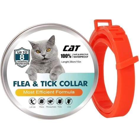 LONGZIMING Collier Anti Puces Pour Chien, Collier Anti-Puces Et Anti-Tiques Ajustable Et ImperméAble, 8 Mois Protection En SéCurité IngréDients Control Pour Petit Moyen Grand Chien(62/2pcs) 1 LONGZIMING Collier Anti Puces Pour Chien, Collier Anti-Puces Et Anti-Tiques Ajustable Et ImperméAble, 8 Mois Protection En SéCurité IngréDients Control Pour Petit Moyen Grand Chien(62/2pcs)