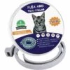 CADEAUX Collier Anti Puces Pour Chien, 8 Mois De Protection Colier Antipuces Chien Réglable Et Étanche Pour Chien Collier De Traitement Anti-puces Pour Petits, Moyens Et Grands Chiens (1Pack,39cm)