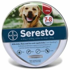 THSINDE Collier Vermine Chien Tiques, Collier Anti Puces Et Tiques Canin Grand Chien Européen