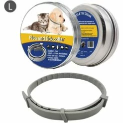 PERLE RARE Collier Anti-puces Et Anti-tiques Pour Animaux De Compagnie Tick Collier Anti-Insectes Anti-Insectes Anti-puces Et Anti-tiques（62cm） -Anti-puces, anti-parasitaires et soins pour chien Soldes 58039370 5