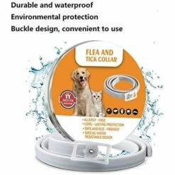 HIASDFLS Collier Anti-Puces Et Anti-Tiques Pour Chiens Et Chats,Traitement Contre Les Tiques Contre Les Puces Pour Chien Et Chat,Étanche Naturel Sûr Taille Réglable,Protection De 8 Mois(Grand), Jaune 8 HIASDFLS Collier Anti-Puces Et Anti-Tiques Pour Chiens Et Chats,Traitement Contre Les Tiques Contre Les Puces Pour Chien Et Chat,Étanche Naturel Sûr Taille Réglable,Protection De 8 Mois(Grand), Jaune -Anti-puces, anti-parasitaires et soins pour chien Soldes 58678248 4
