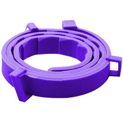 GDRHVFD Collier Anti-Insectes Pour Animaux De Compagnie, Les Chats Et Les Chiens Peuvent Être Ajustés. Collier Anti-Moustiques Anti-Puces, Collier Anti-Poux Et Anti-Tiques, Pour Petit, Moyen, Grand Chiot - Violet - Type De Chien 1 GDRHVFD Collier Anti-Insectes Pour Animaux De Compagnie, Les Chats Et Les Chiens Peuvent Être Ajustés. Collier Anti-Moustiques Anti-Puces, Collier Anti-Poux Et Anti-Tiques, Pour Petit, Moyen, Grand Chiot - Violet - Type De Chien