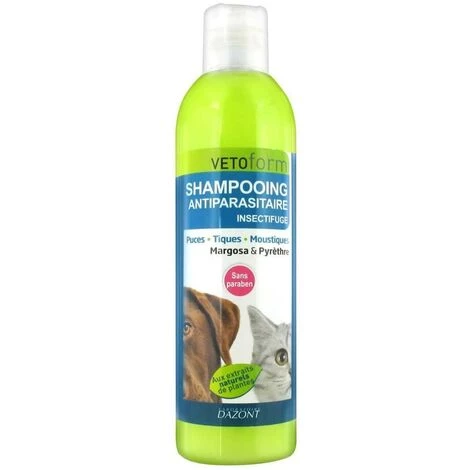 VETOFORM - Shampoing Antiparasitaire Insectifuge Pour Chien Et Chat 1 VETOFORM - Shampoing Antiparasitaire Insectifuge Pour Chien Et Chat