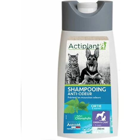 Shampooing Antiparasitaire Anti Odeur Actiplant 2 En 1 Chien Et Chat 250 Ml 1 Shampooing Antiparasitaire Anti Odeur Actiplant 2 En 1 Chien Et Chat 250 Ml