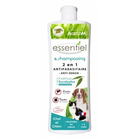 Shampooing Antiparasitaire Anti Odeur Actiplant 2 En 1 Chien Et Chat 250 Ml 2 Shampooing Antiparasitaire Anti Odeur Actiplant 2 En 1 Chien Et Chat 250 Ml – Image 2