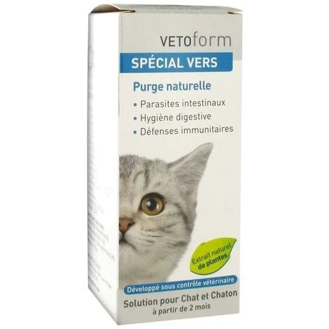Vetoform - Purge Naturelle Pour Chat 1 Vetoform - Purge Naturelle Pour Chat