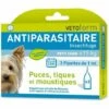 Vetoform - Antiparasitaire Insectifuges Petit Chien - 3 Pipettes