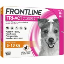 FRONTLINE TRI-ACT Chien - Anti-puces Et Anti-tiques Pour Chien - 6 Pipettes
