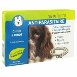 VETOFORM - Collier Antiparasitaire Pour Chien Et Chiot - Petit