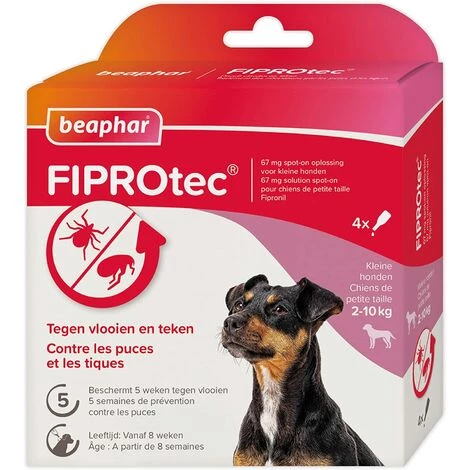 Pipettes Anti Parasitaire Spot On FIPROTEC Pour Chien Beapher - 40-60 Kg 1 Pipettes Anti Parasitaire Spot On FIPROTEC Pour Chien Beapher - 40-60 Kg