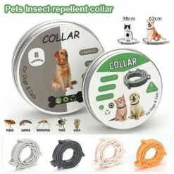 CADEAUX Nouveau Collier Réglable Anti-puces Et Anti-tiques Pour Chiens Et Chats Jusqu'à 8 Mois Collier Anti-puces Anti-moustiques Et Anti-moustiques Collier De Chat (70 Cm) -Anti-puces, anti-parasitaires et soins pour chien Soldes 59725435 3