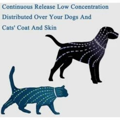 Collier Anti-puces Et Anti-tiques Pour Animaux De Compagnie, Jusqu'à 8 Mois, Collier Anti-moustiques FUIENKO -Anti-puces, anti-parasitaires et soins pour chien Soldes 60571024 4