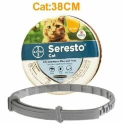 Collier De Vermifuges Rétractable Pour Chien Et Chat, 8 Mois, Anti-puces Et Tiques, Prévention Des Mousti Cat,S With Box FUIENKO
