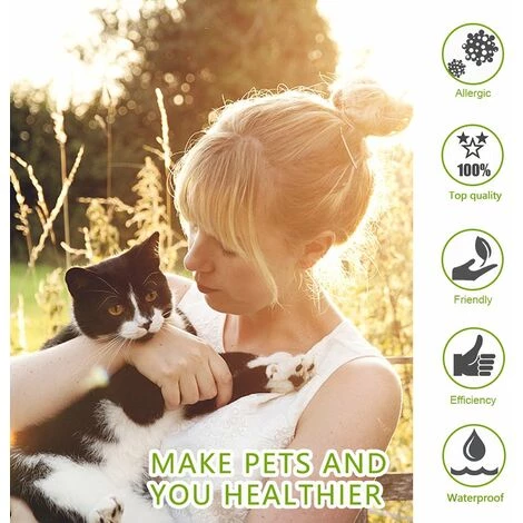 LIFCAUSAL Collier Anti-puces Pour Chats Prévention Des Puces Et Des Tiques De 8 Mois Pour Chats âgés De 3 Mois Et Plus 5 LIFCAUSAL Collier Anti-puces Pour Chats Prévention Des Puces Et Des Tiques De 8 Mois Pour Chats âgés De 3 Mois Et Plus – Image 5