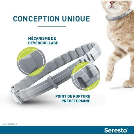 FVBJD Collier Anti-Puces Et Anti-Tiques Pour Chats 4 FVBJD Collier Anti-Puces Et Anti-Tiques Pour Chats – Image 4