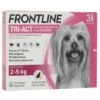 FRONTLINE 3 Pipettes Tri-Act - Pour Chien De 2 A 5 Kg