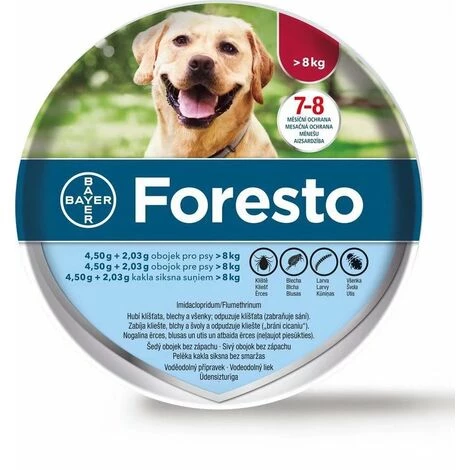 SLBRILLèRE Chien – Collier Anti-Puces Et Anti-Tiques Pour Grands Chiens - 8KG Et Plus 1 SLBRILLèRE Chien – Collier Anti-Puces Et Anti-Tiques Pour Grands Chiens - 8KG Et Plus