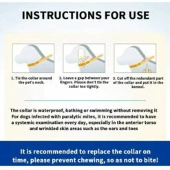 PREMIER Collier Réglable Anti-puces Et Tiques Pour Chiens - Imperméable - Protection Efficacité 8 Mois - Huile Essentielle Naturelle -Anti-puces, anti-parasitaires et soins pour chien Soldes 63700129 3