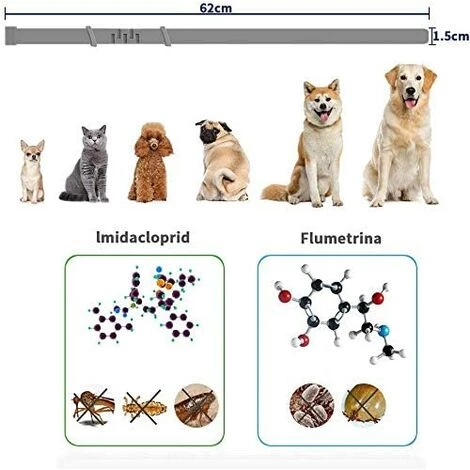 CARILLONSàVENT Collier Réglable Anti-puces Et Tiques Pour Chiens - Imperméable - Protection Efficacité 8 Mois - Huile Essentielle Naturelle Carivent 2 CARILLONSàVENT Collier Réglable Anti-puces Et Tiques Pour Chiens - Imperméable - Protection Efficacité 8 Mois - Huile Essentielle Naturelle Carivent – Image 2