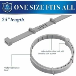 CARILLONSàVENT Collier Réglable Anti-puces Et Tiques Pour Chiens - Imperméable - Protection Efficacité 8 Mois - Huile Essentielle Naturelle Carivent 8 CARILLONSàVENT Collier Réglable Anti-puces Et Tiques Pour Chiens - Imperméable - Protection Efficacité 8 Mois - Huile Essentielle Naturelle Carivent -Anti-puces, anti-parasitaires et soins pour chien Soldes 64137996 4