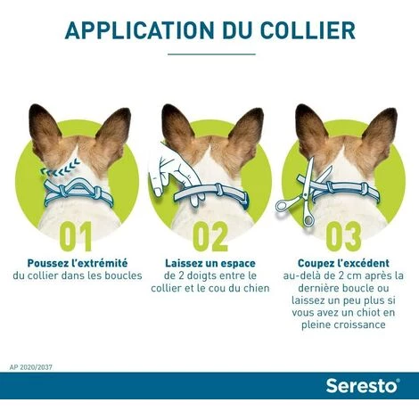 CARILLONSàVENT SERESTO Chien – Collier Anti-Puces Et Anti-Tiques Pour Petits Chiens - Moins De 8KG Carivent 3 CARILLONSàVENT SERESTO Chien – Collier Anti-Puces Et Anti-Tiques Pour Petits Chiens - Moins De 8KG Carivent – Image 3