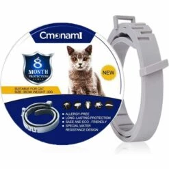CARILLONSàVENT Collier Anti Puces Pour, Collier Anti-Puce, Collier Anti Puces Pour Chat, Collier Réglable Imperméable Et Naturel Anti-puces Et Anti-tiques, Convient à La Plupart Des Chat Carivent