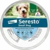 OUSUDELA Collier Anti-puces Et Anti-aboiement Pour Chien Seresto, Collier Anti-puces Et Anti-aboiement De 8 Mois Pour Petits Chiens, Jusqu'à 18 Lb