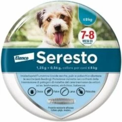 OUSUDELA Collier Seresto Pour Chiens Jusqu'à 8 Kg