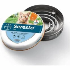 OUSUDELA Seresto Collier Anti-puces Et Anti-tiques Pour Chat, 8 Mois Collier Anti-puces Et Anti-tiques Pour Chat -Anti-puces, anti-parasitaires et soins pour chien Soldes 64147607 3