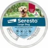 OUSUDELA Seresto Collier Anti-puces Et Anti-aboiements Pour Chien, 8 Mois Collier Anti-puces Et Anti-aboiements Pour Grands Chiens De Plus De 19 Lb