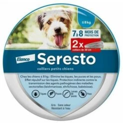 LINKLIFE™ Seresto Chien Collier Anti-Puces Et Anti-Tiques -8kg 2 Unit��s