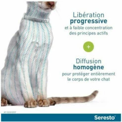 OUSUDELA Seresto Chat – Collier Anti-Puces Et Anti-Tiques Pour Chats – 2 Colliers 8 OUSUDELA Seresto Chat – Collier Anti-Puces Et Anti-Tiques Pour Chats – 2 Colliers -Anti-puces, anti-parasitaires et soins pour chien Soldes 64449547 4