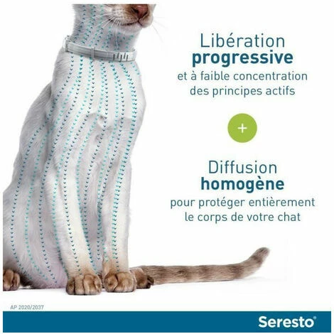 OUSUDELA Seresto Chat – Collier Anti-Puces Et Anti-Tiques Pour Chats – 2 Colliers 4 OUSUDELA Seresto Chat – Collier Anti-Puces Et Anti-Tiques Pour Chats – 2 Colliers – Image 4