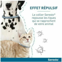 OUSUDELA Seresto Chat – Collier Anti-Puces Et Anti-Tiques Pour Chats – 2 Colliers 9 OUSUDELA Seresto Chat – Collier Anti-Puces Et Anti-Tiques Pour Chats – 2 Colliers -Anti-puces, anti-parasitaires et soins pour chien Soldes 64449547 5