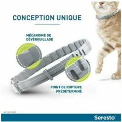 OUSUDELA Seresto Chien – Colliers Anti-Puces Et Anti-Tiques Pour Grands Chiens – Plus De 8 Kg – 2 Colliers 7 OUSUDELA Seresto Chien – Colliers Anti-Puces Et Anti-Tiques Pour Grands Chiens – Plus De 8 Kg – 2 Colliers -Anti-puces, anti-parasitaires et soins pour chien Soldes 64453165 3
