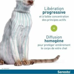Chat - Collier Anti-Puces Et Anti Tiques Pour Chats 56Vingt -Anti-puces, anti-parasitaires et soins pour chien Soldes 64936325 3
