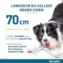 EINEMGELD Collier Anti-Puces Et Anti-Tiques Pour Grands Chiens - 8KG Et Plus 9 EINEMGELD Collier Anti-Puces Et Anti-Tiques Pour Grands Chiens - 8KG Et Plus -Anti-puces, anti-parasitaires et soins pour chien Soldes 65119756 5