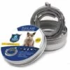 L'FLANEUR Lot De 2 Collier Anti-puces Et Anti-tiques Pour Chien Et Chat,Traitement Anti Tique Et Puce, étanche Pour,Taille Réglable(38cm) ANEUR
