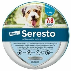 Collier Anti-Puces Et Anti-Tiques Pour Petits Chiens - Moins De 8KG，1 Colliers, BDD