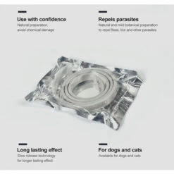 TANCYCO Collier Anti-insectes Pour Animaux De Compagnie Pour Chats Et Chiens Collier Anti-puces Réglable Collier Anti-puces Et Anti-tiques -Anti-puces, anti-parasitaires et soins pour chien Soldes 65499350 3