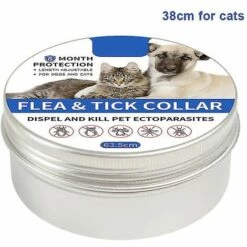 Deckon Collier Anti-puces Et Tiques Pour Chats Chiens Prévention Des Puces Et Des Tiques Chats Durable