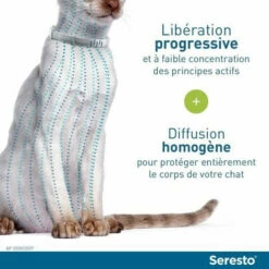 LINKLIFE™ Seresto Chat Collier Anti-Puces Et Anti-Tiques 1 Unité -Anti-puces, anti-parasitaires et soins pour chien Soldes 65848866 5
