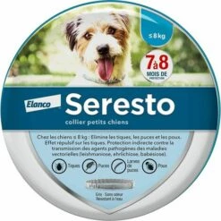 KAEJYIUT Chien – Collier Anti-Puces Et Anti-Tiques Pour Petits Chiens - Moins De 8KG