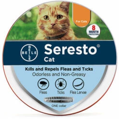 HEGUYEY SERESTO Chat - Collier Anti-Puces Et Anti-Tiques Pour Chats
